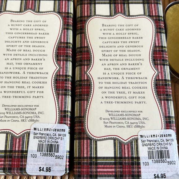 Bundle of Gingerbread Ornaments - SFH - Picture 5 of 9